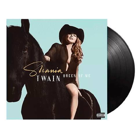 Queen Of me by Shania Twain - 1LP Black + Signed Vinyl Insert - shop now at Shania Twain store