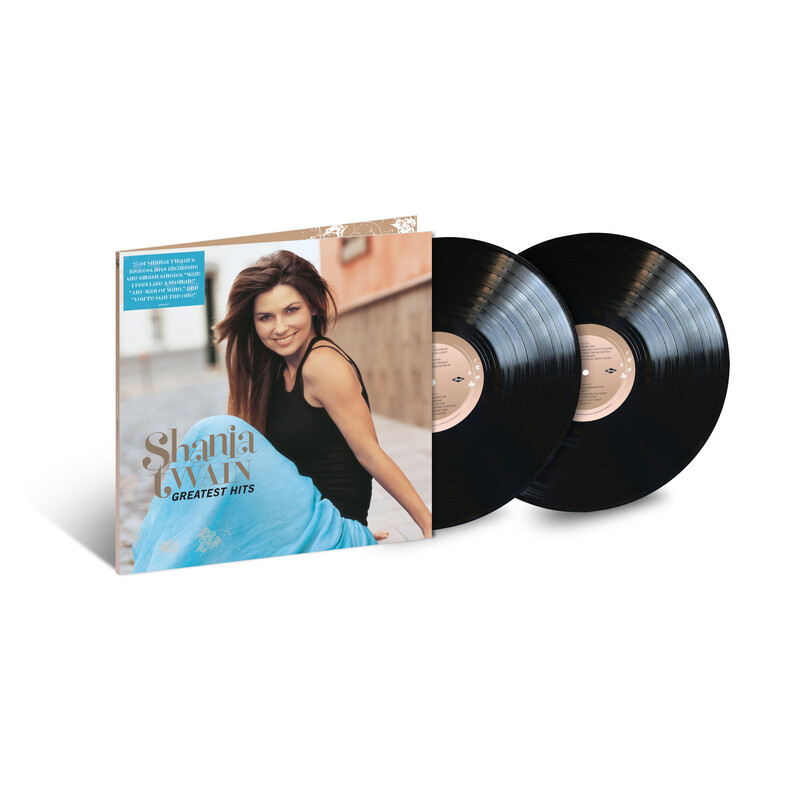 Greatest Hits von Shania Twain - 2LP jetzt im Shania Twain Store