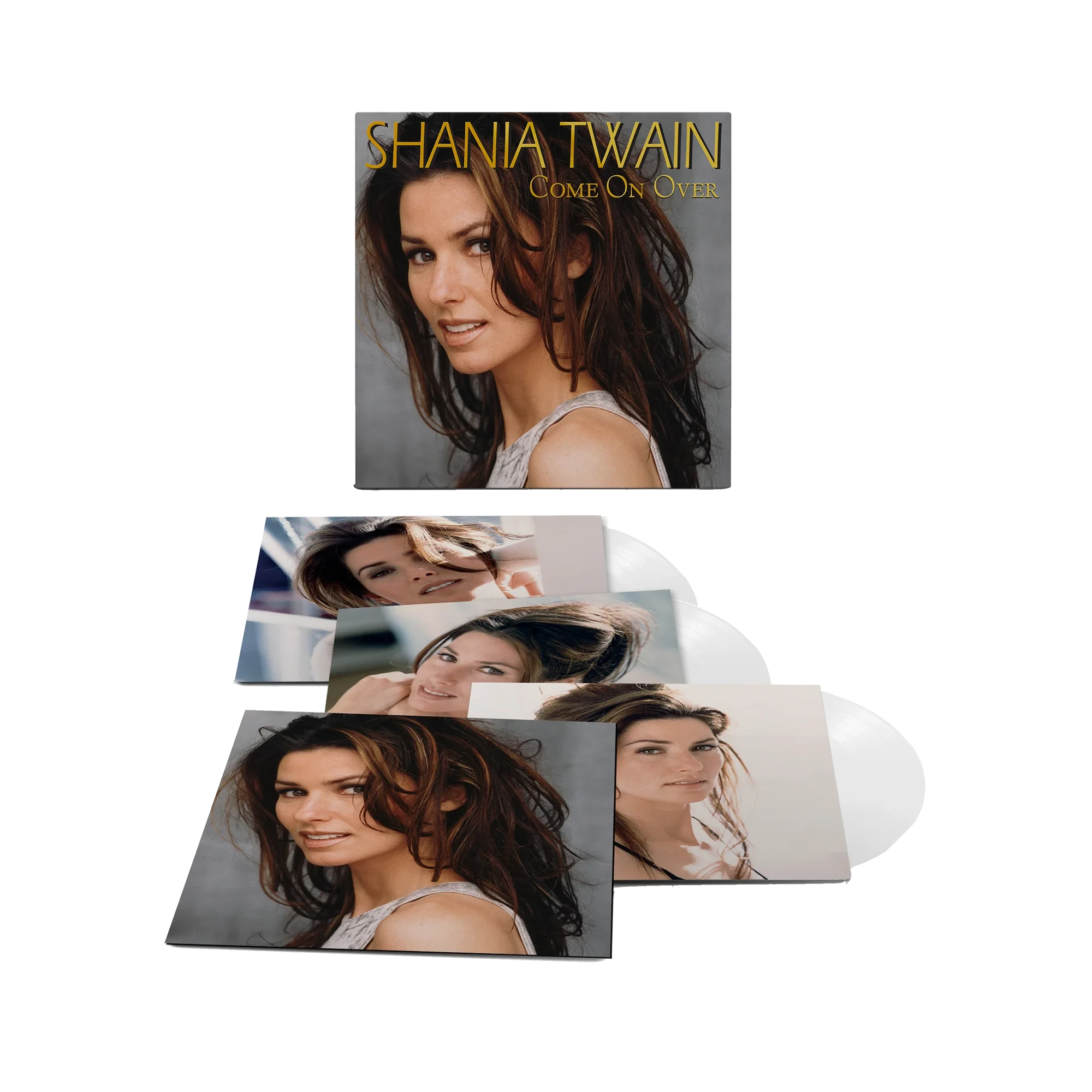 Shania Twain Come On Over Limited Edition Ultra-Clear 3LP (International) 400093